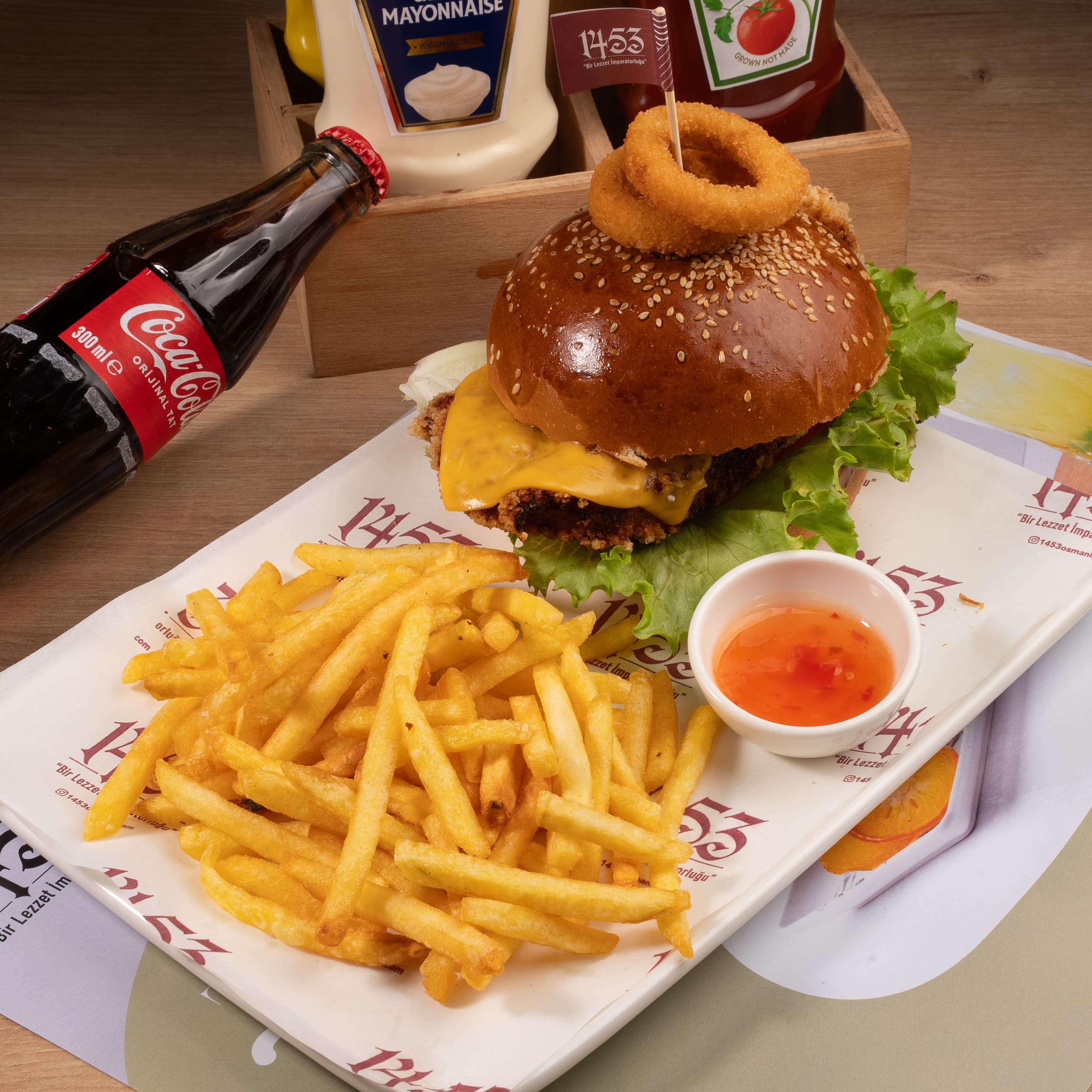 Izgara Tavuk Burger