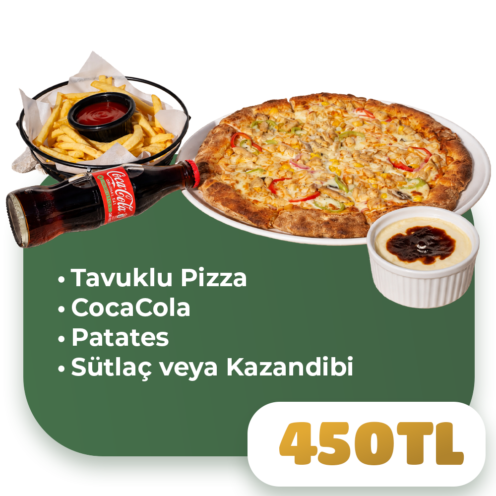 Öğrenci Pizza Menüsü